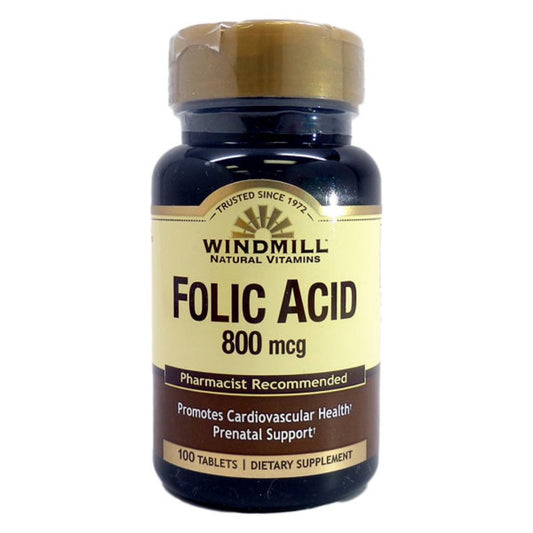 ACIDO FOLICO 800 MCG 100 CAPS