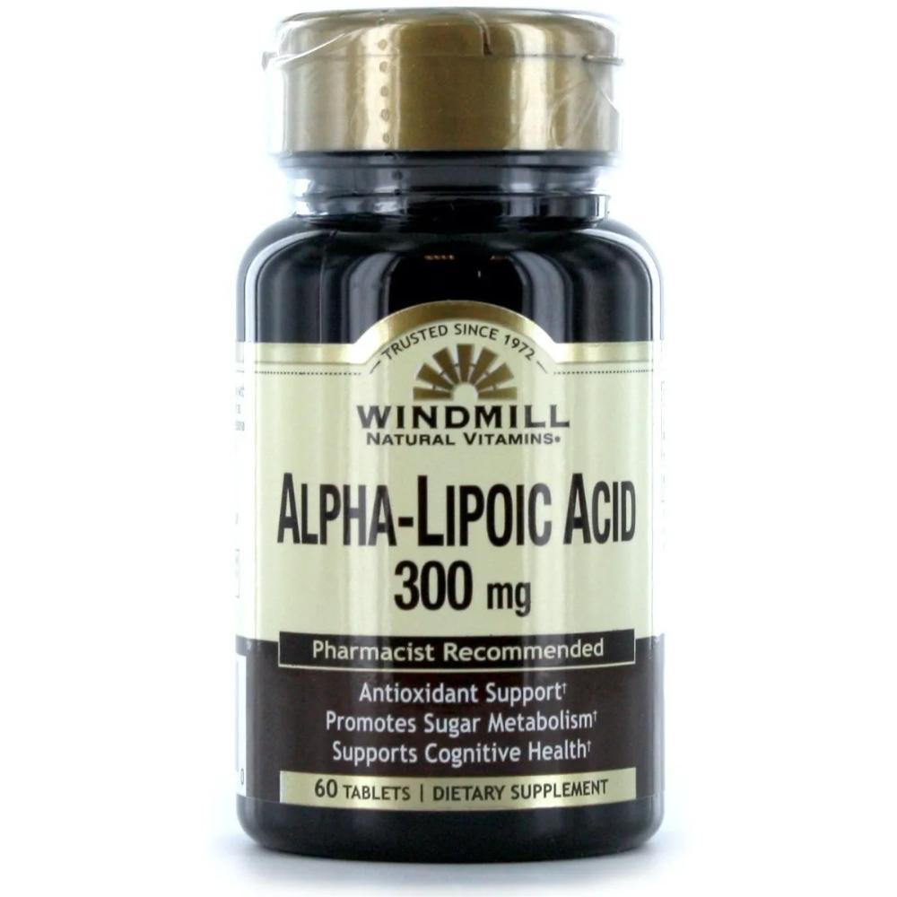 ALPHA LIPOIC ACID 300 MCG 60 CAPS