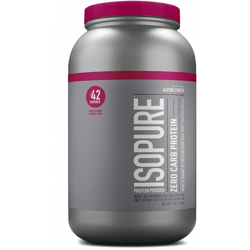 ISOPURE ZERO/LOW CARB 3 LBS