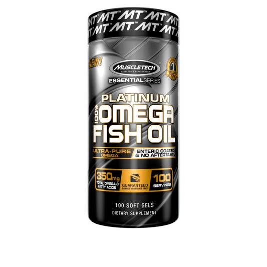 PLATINUM 100% OMEGA FISH OIL 100 CAPS