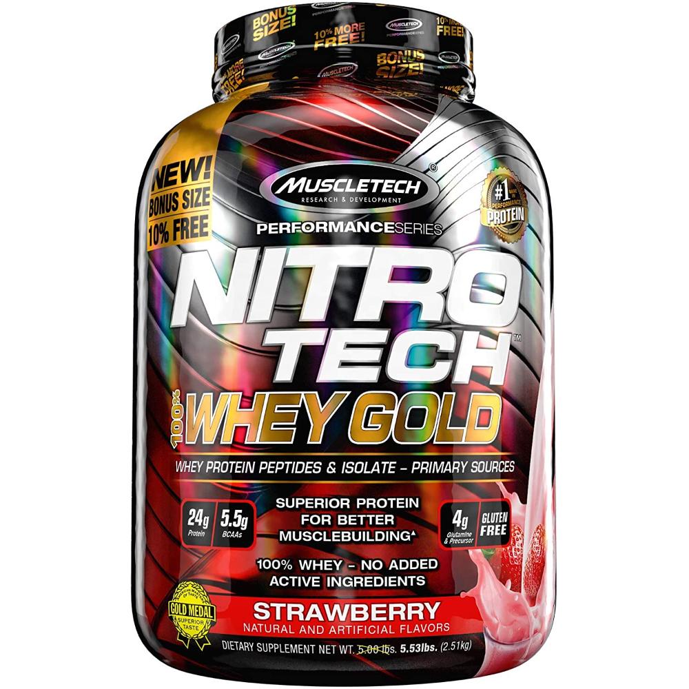 NITRO-TECH WHEY GOLD 5.53 LBS