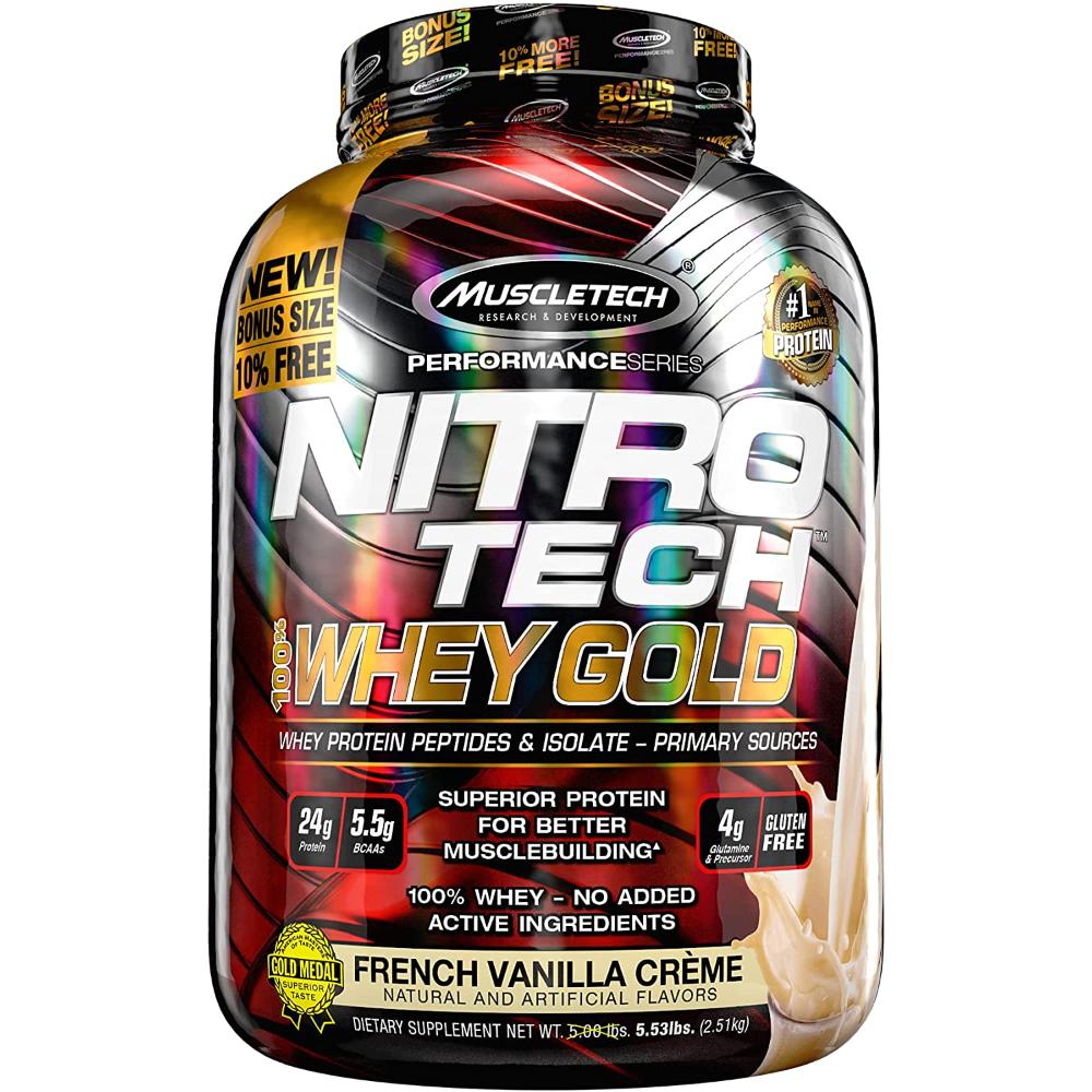 NITRO-TECH WHEY GOLD 5.53 LBS