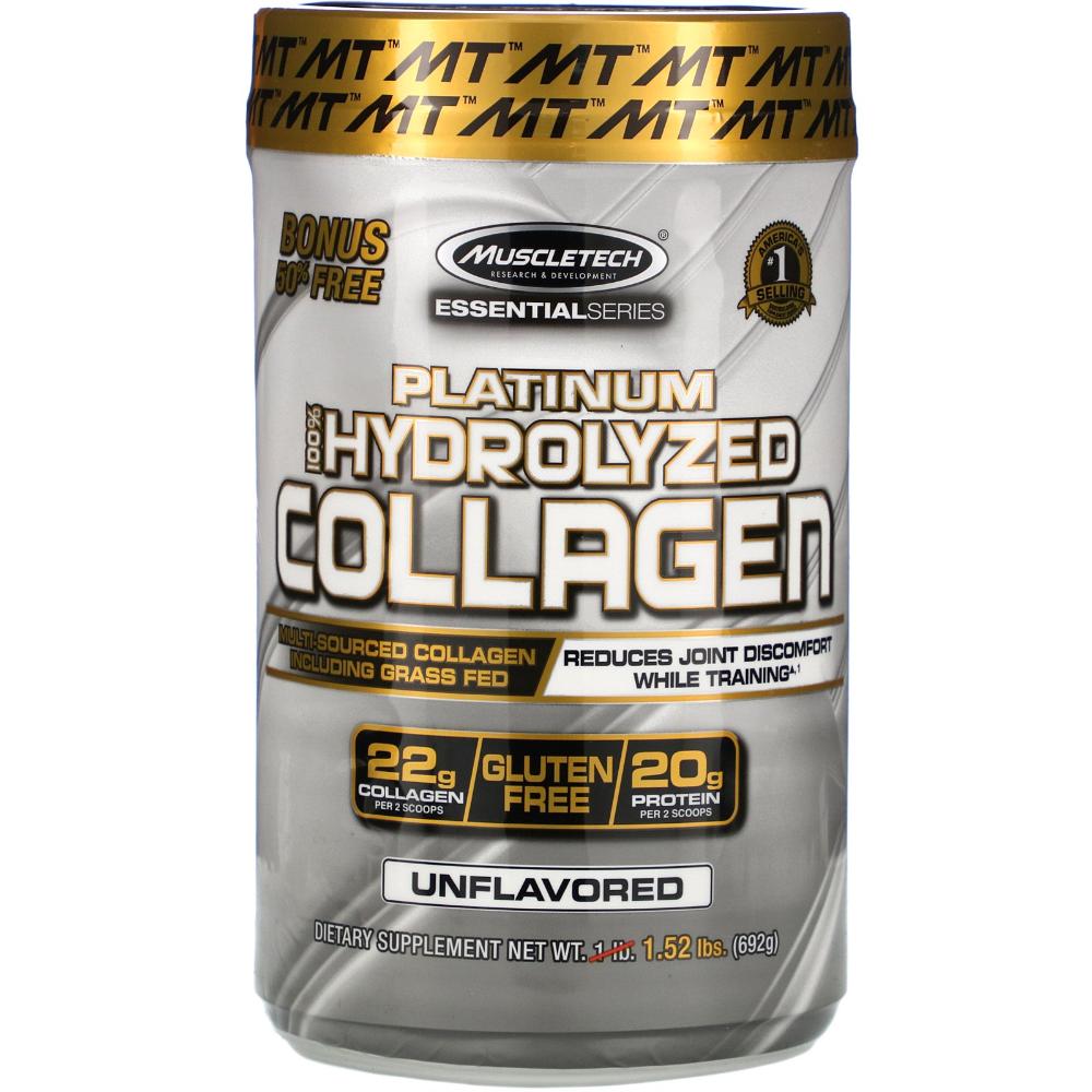 PLATINUM 100% HYDROLYZED COLLAGEN 62 SERVS