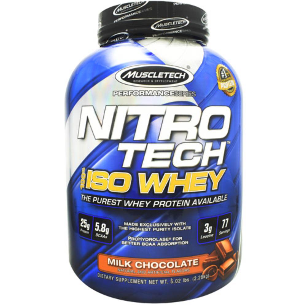 NITRO-TECH 100% ISO WHEY 5 LBS