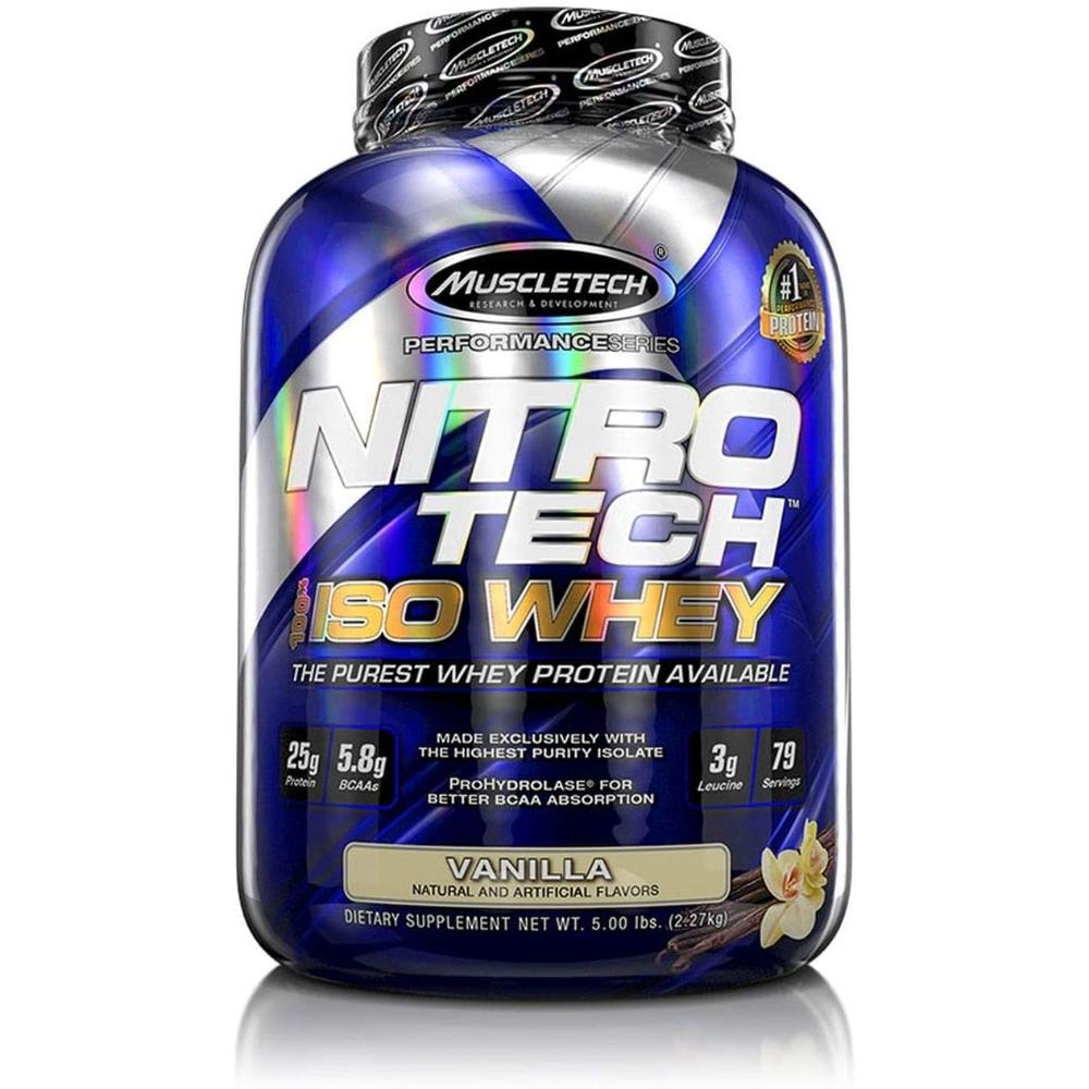 NITRO-TECH 100% ISO WHEY 5 LBS