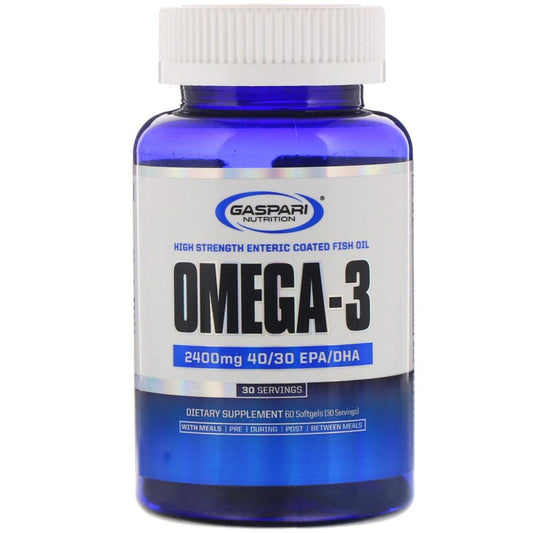 OMEGA-3 ENTERIC COATED FISH OIL 60 CAPS