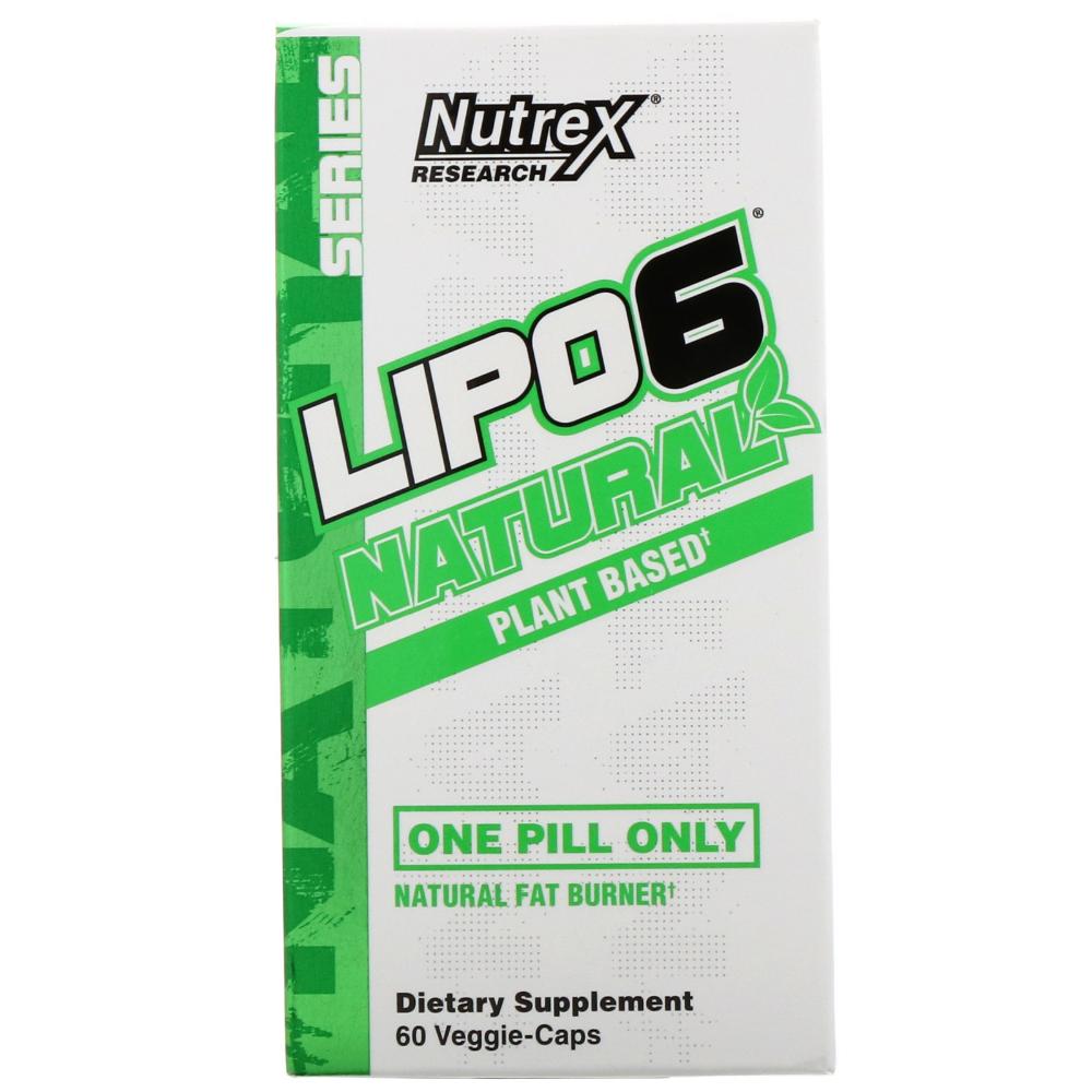 LIPO 6 NATURAL PLANT BASED 60 CAPS