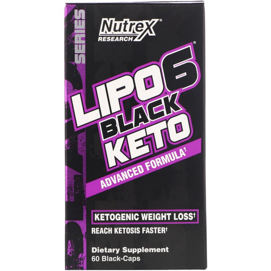 LIPO 6 BLACK KETO 60 CAPS