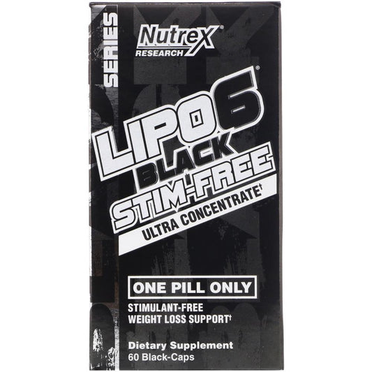 LIPO 6 BLACK UC STIM-FREE 60 CAPS