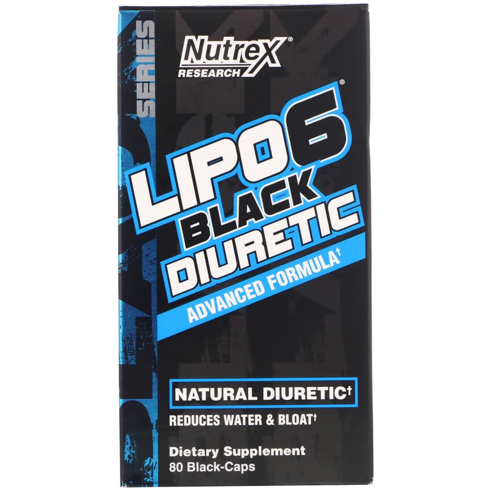 LIPO 6 BLACK DIURETIC 80 CAPS